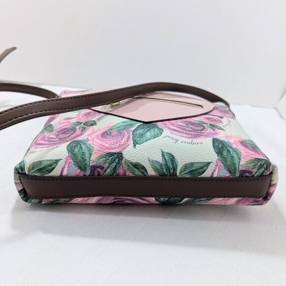 Juicy Couture Crossbody Purse MOODY GARDEN, NEW WITH TAGS, Authentic, Floral - Picture 15 of 16